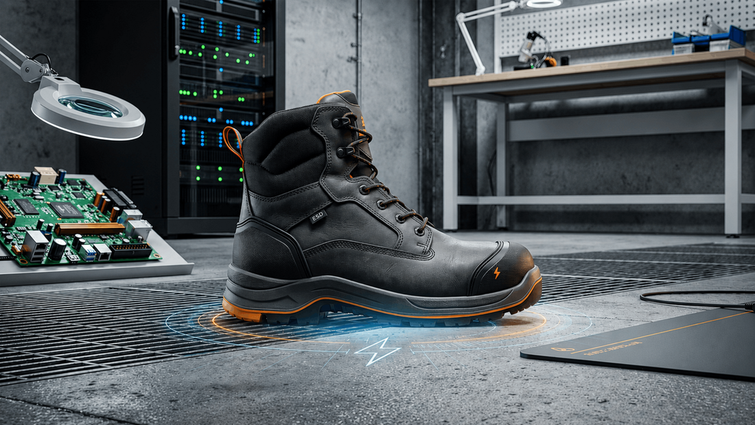What Is ESD Safety Footwear and Which Trades Require It?