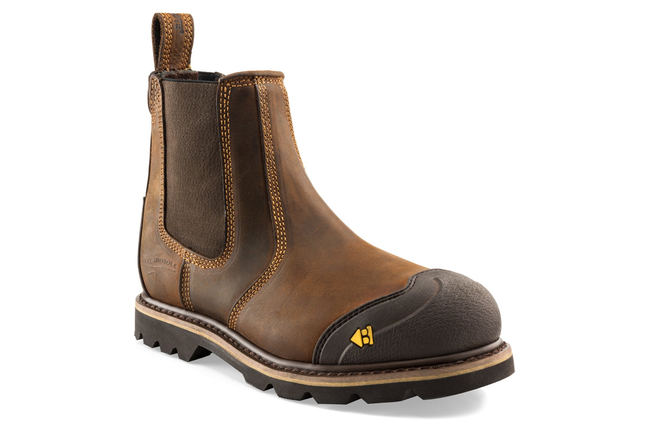 B1990 Dealer Boot - Dark Brown Crazy Horse | Buckbootz