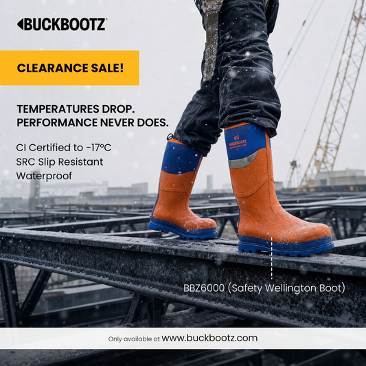 BBZ6000 OR Safety Safety Wellington Boot - Orange Blue