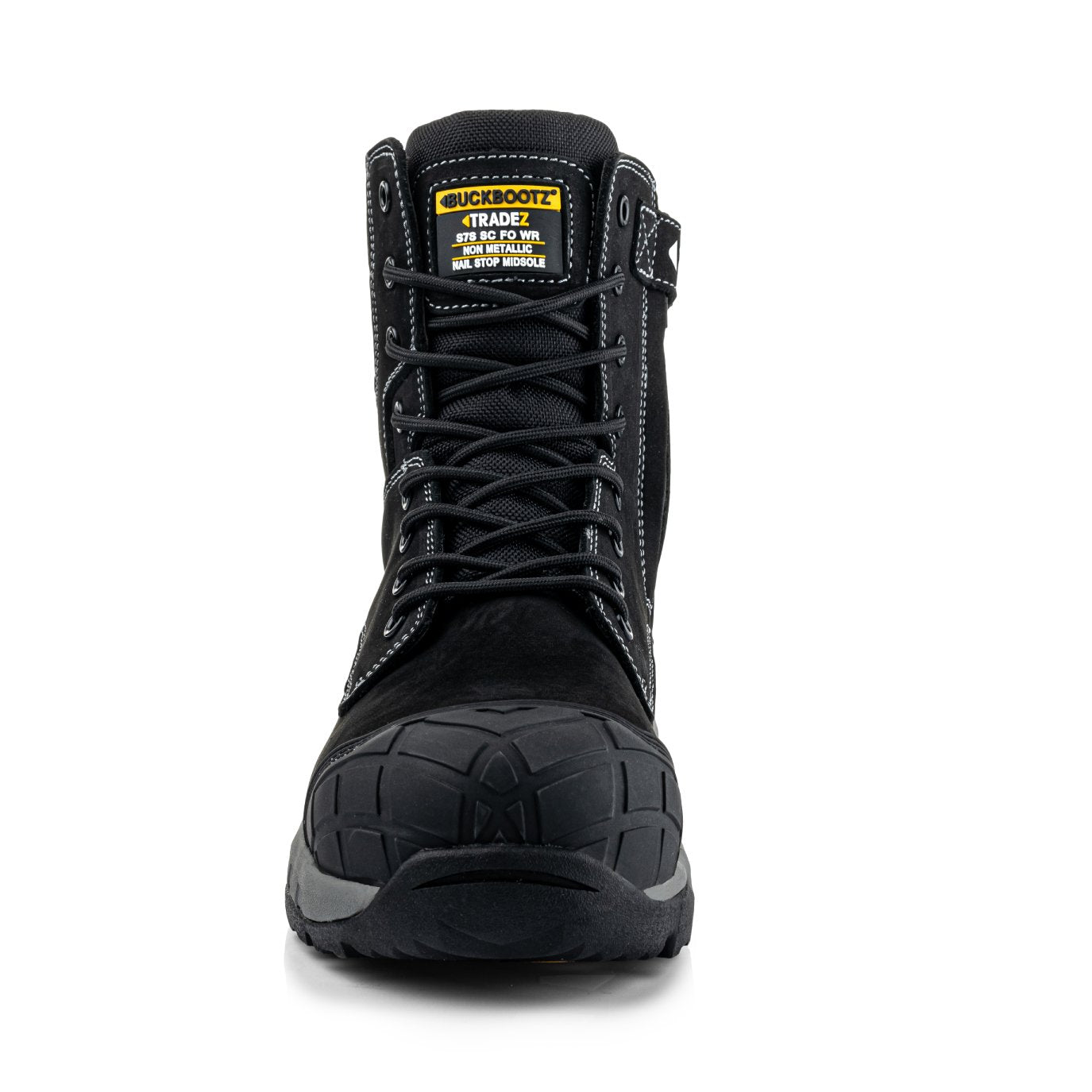 BLASTZBK Tradez High Leg Lace/Zip Boot - Black | Buckbootz