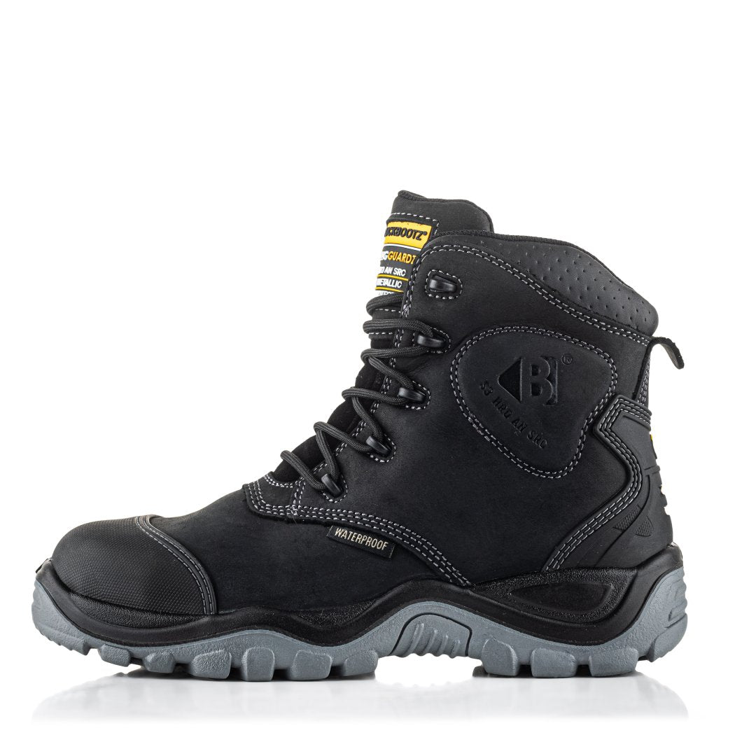 NKZ102BLK Nubuckz Dealer Boot - Black | Buckbootz