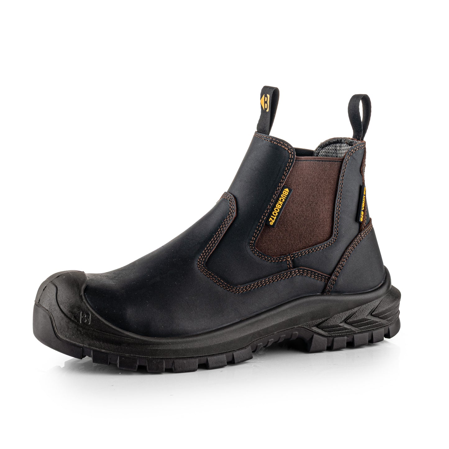 Buckbootz BSH015 OK Buckshot Dealer Boot, Dark Brown Oil Kip Leather