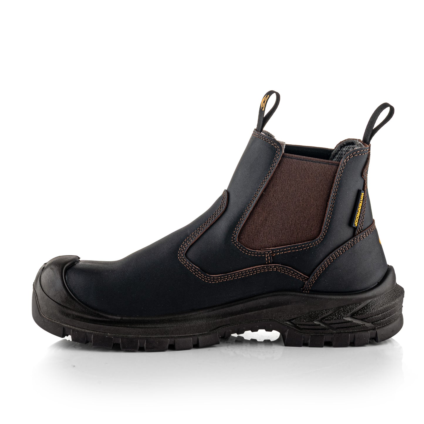 Buckbootz BSH015 OK Buckshot Dealer Boot, Dark Brown Oil Kip Leather