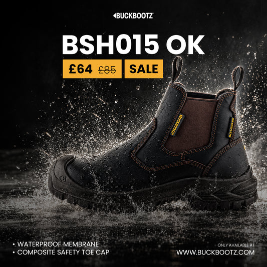 Buckbootz BSH015 OK Buckshot Dealer Boot, Dark Brown Oil Kip Leather