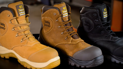 BSH012 BR Buckshot Lace Boot - Brown