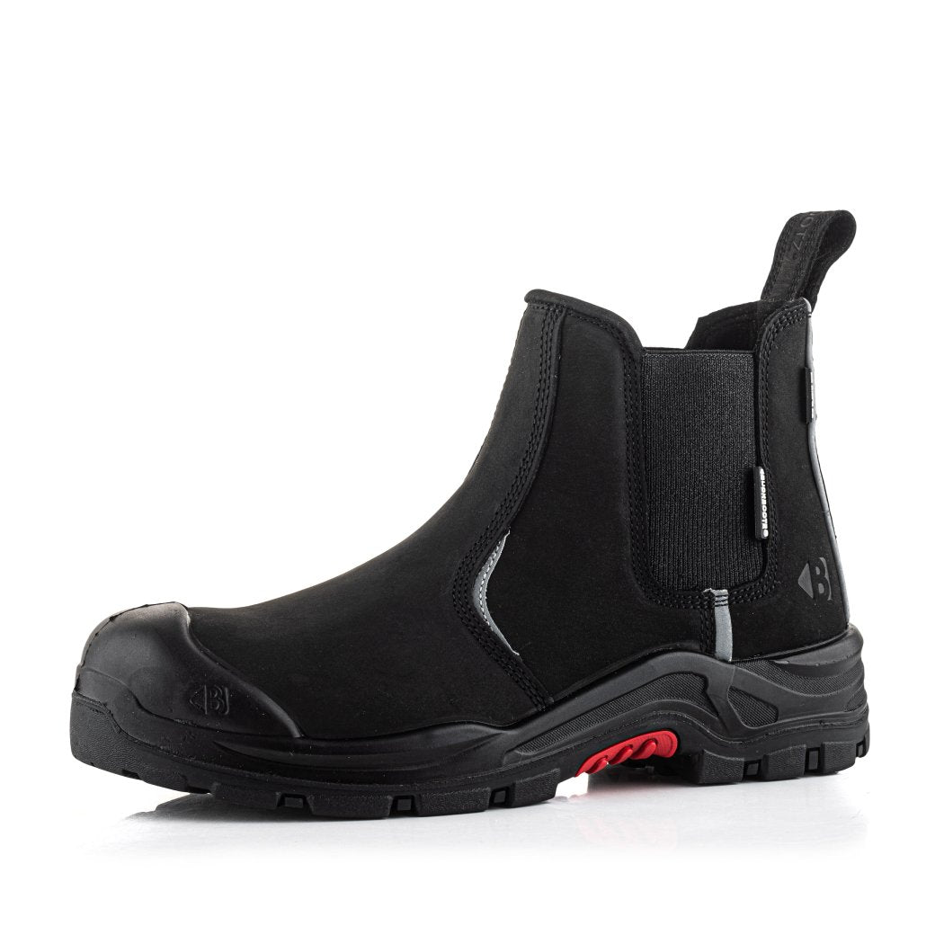 NKZ101BLK Nubuckz Dealer Boot - Black | Buckbootz