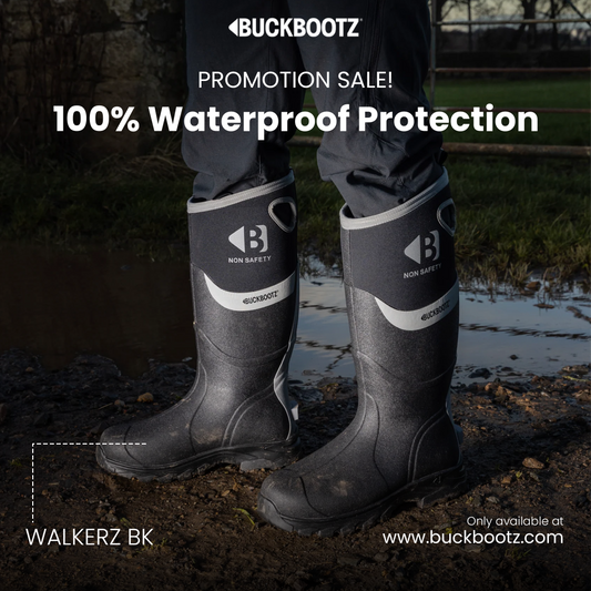 WALKERZ BK Non-safety Wellington Boot - Black