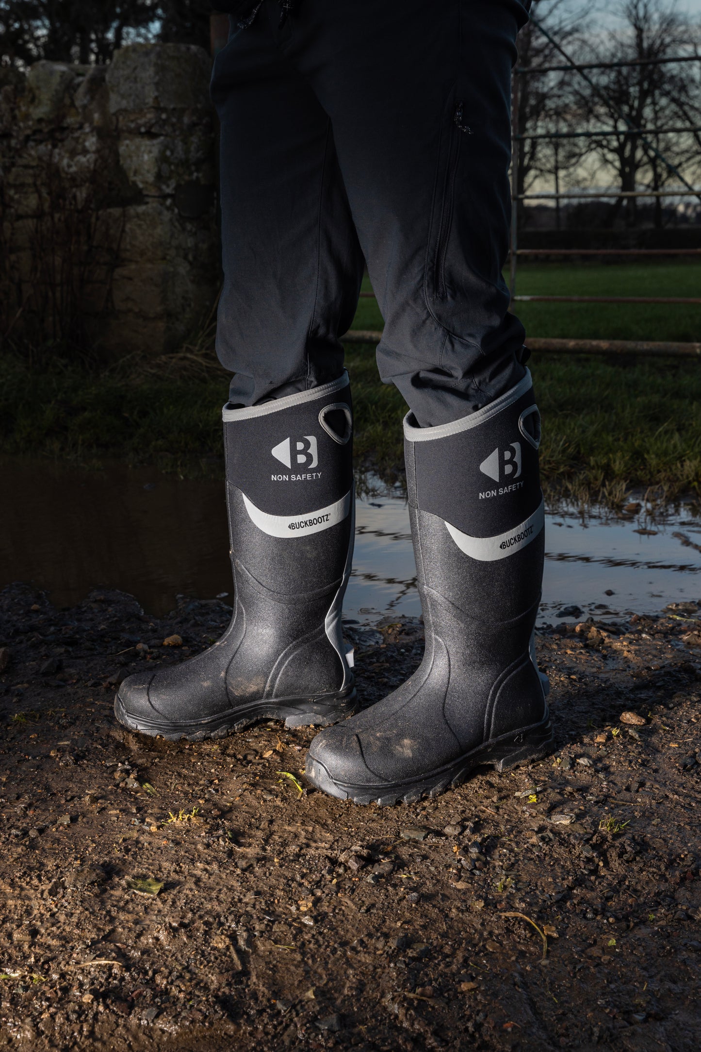 WALKERZ BK Non-safety Wellington Boot - Black