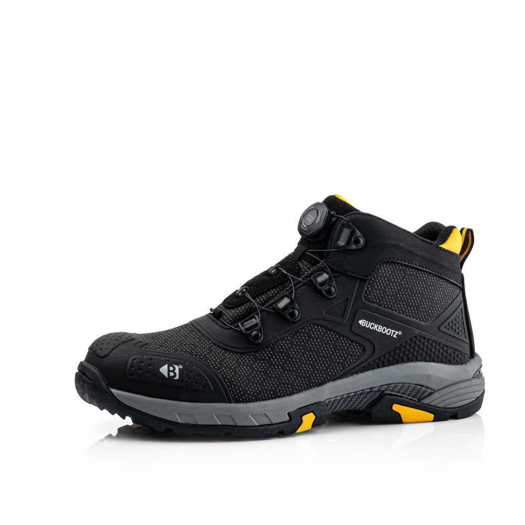 WHEELZMID Tradez FITGO System Boot, Black | Buckbootz