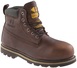 B750 SB P HRO SRC WRU Dark Brown Goodyear Welted Waterproof Safety Lace Boot Thumbnail