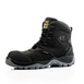 BSH012 S3 Black Leather Safety Lace Boot with Ankle Protection Thumbnail