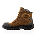 BSH012 S3 Brown Leather Safety Lace Boot with Ankle Protection Thumbnail