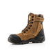 BSH008 S3 HRO SRC WRU Dark Brown High Leg Style Safety Lace Zip Boot Thumbnail