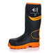 BBZ8000 S5 Black/Orange 360° High Visibility Neoprene/Rubber Safety Wellington Boot with Ankle Protection Thumbnail