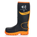 BBZ8000 S5 Black/Orange 360° High Visibility Neoprene/Rubber Safety Wellington Boot with Ankle Protection Thumbnail