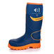 BBZ8000 S5 Blue/Orange 360° High Visibility Neoprene/Rubber Safety Wellington Boot with Ankle Protection Thumbnail