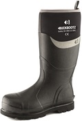 BBZ6000 S5 Black Neoprene/Rubber Heat and Cold Insulated Safety Wellington Boot