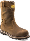 B701SMWP SB P HRO SRC Crazy Horse Leather Goodyear Welted Waterproof Safety Rigger Boot with Ankle Support