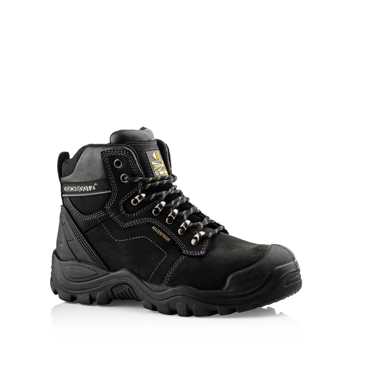 Buckler Buckshot BSH009 Leather Lace Safety Boots Work Boots 